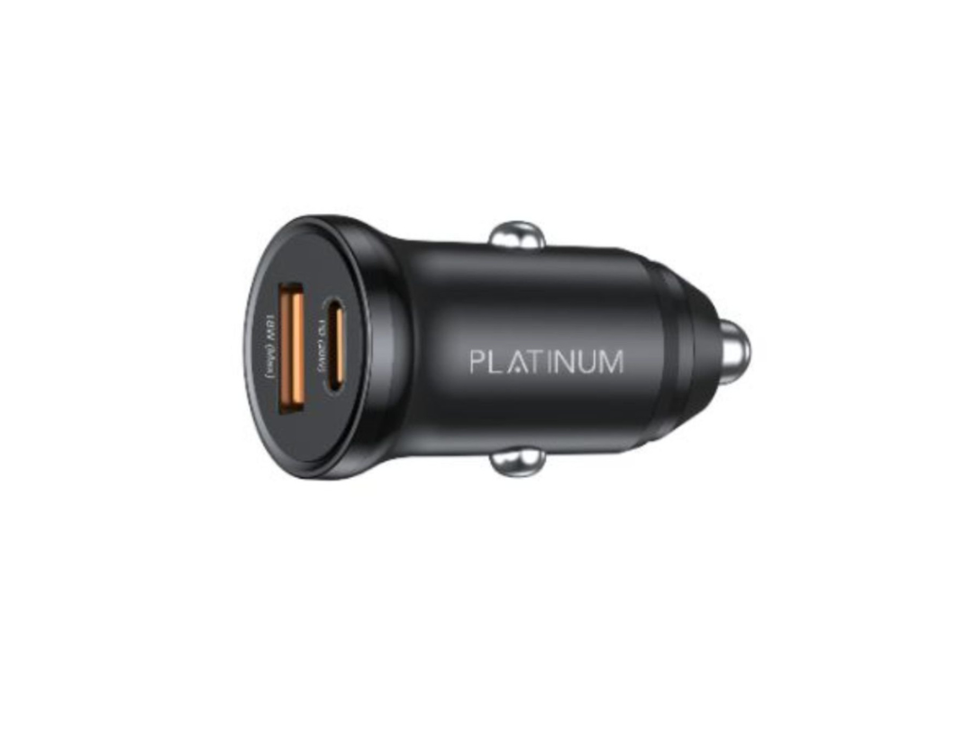 Buy Platinum Mini Car Charger PD 20W + QC - Fast Charging, Black in Qatar Buy Platinum Mini Car Charger PD 20W + QC - Fast Charging, Black in Qatar